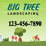 Big Tree Sign Yard 